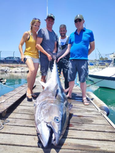 proud tuna catch family
